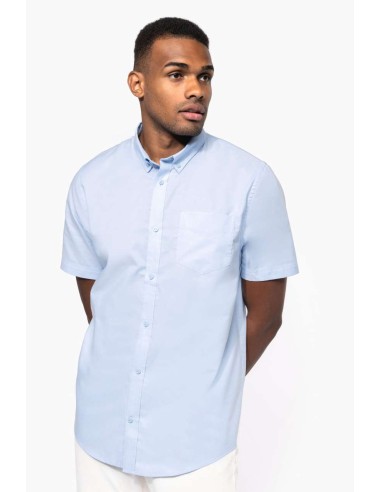 K-KA535-Chemise Oxford manches courtes